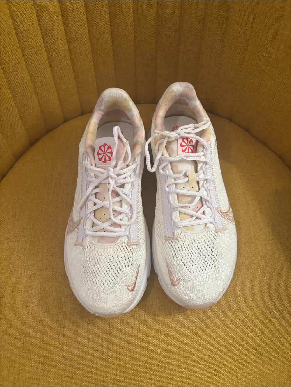 Nike Superrep Light Pink & White Women's Athletic Sneakers